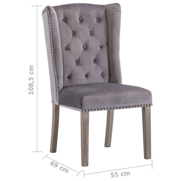 VidaXL Chaise de Salle à Manger Chaise de Cuisine Repas Chaise à Dîner Siège de Salle à Manger Meuble de Cuisine Maison 287951