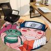 1PC Naruto Office Round Area Rug, Indoor Mat Suitable For Office, Under Office Chairs Bedroom Living Room Home Decor DT1212077