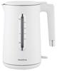 Cordless electric kettle 1.7L white KLAUSBERG KB-7890