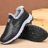Mode Herren Baumwollschuhe Bequeme Papa-Schuhe Winter Warm halten Sport Samt Wasserdicht Schneestiefel Sicherheitsschuhe