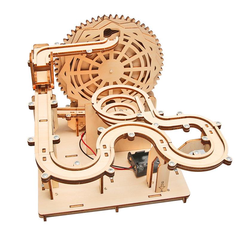 

Набор деревянного 3D-пазла «Мраморный лабиринт», модель для сборки, развивающие игрушки для взрослых и детей, подарки на день рождения