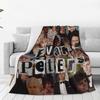 Evan Peters Muster Decke Weich Warm Flanell Überwurf Plüsch für Bett Wohnzimmer Picknick Reisen Zuhause Sofa