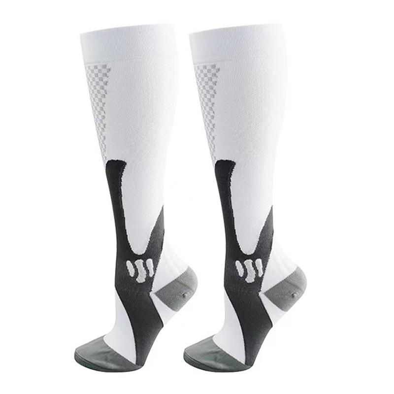 

Компрессионные гольфы до колена больших размеров для мужчин и женщин - Идеально подходят для велоспорта, бега, фитнеса, баскетбола, футбола и спорта 4XL