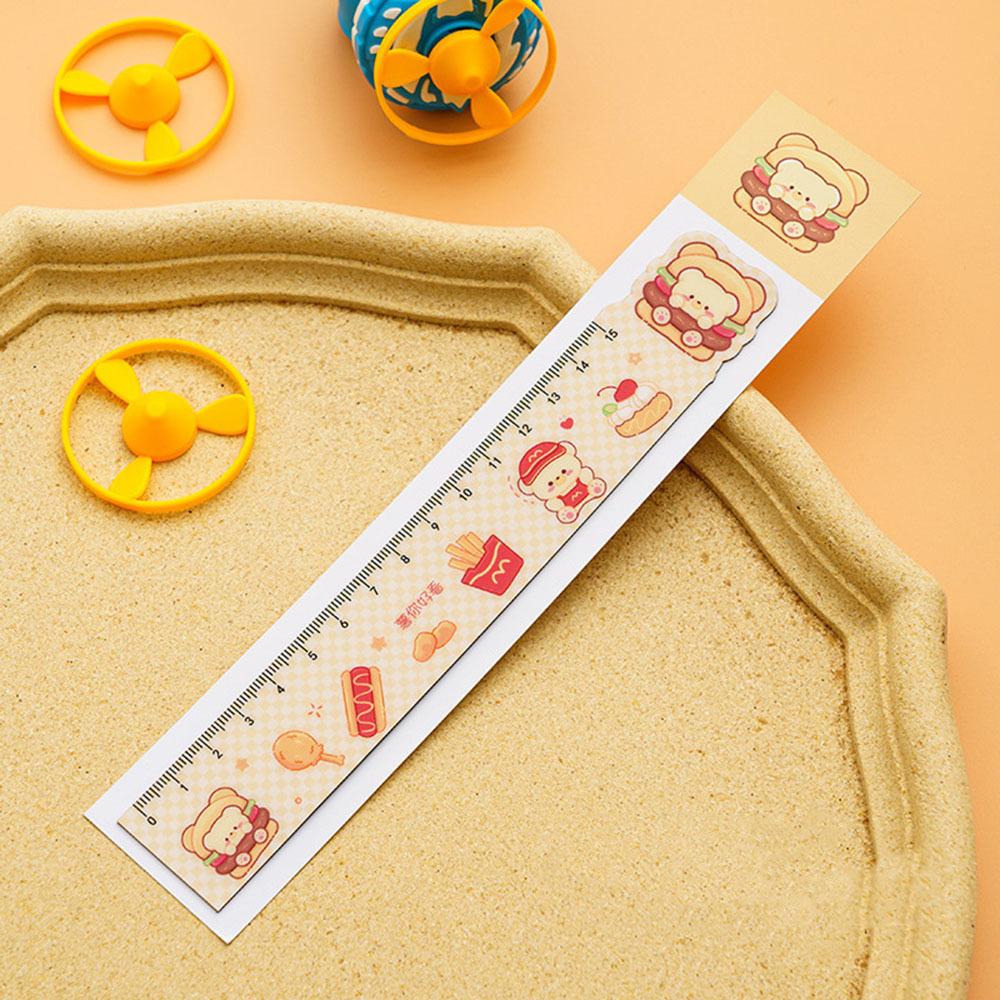 1 bucată Animale Kawaii Papetarie Bend Straightedge Desen Desen Birou Scoala Straight Plastic Riglă