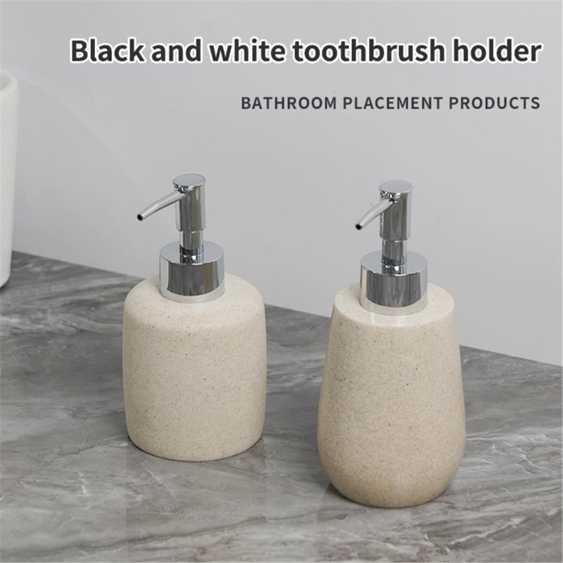 Empty Refillable Shampoo Body Wash Conditioner Body Wash Bath Shampoo Bathroom Press Lotion