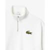 Lacoste Universal Boucle Big Croc Half Zip Up Sweatshirt Sh2748 54n 70v