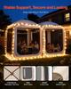 Screen House Tent, 3660 x 1825 x 2200 mm, 2 in 1 Pop Up Screen Tent, Portable Screened in Canopy with Carry Bag, Netting Sides, Ground Stakes, for