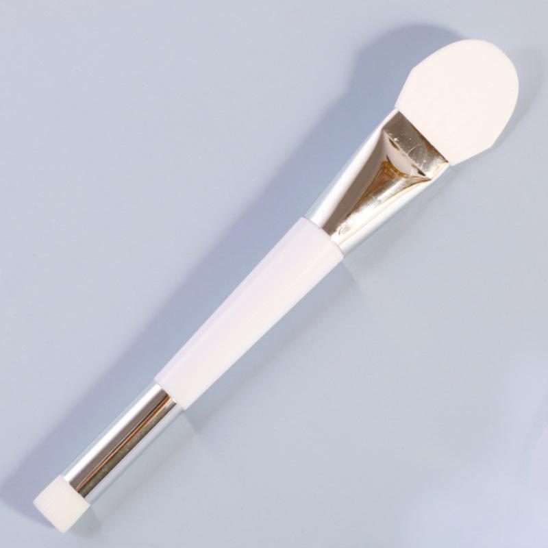 Double Head Silicone Mask Brush Soft Head Apply Mud Film with DIY Mask Brush
