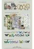 Cross-Border Artistic Butterfly Journal Gift Box with Girly Retro Heart Collage Design
