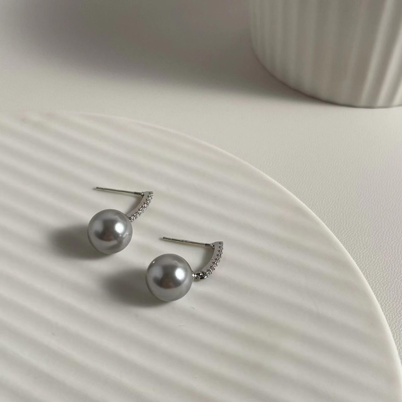 

Серьги с жемчугом во французском стиле с крючками для ушей – элегантный и роскошный дизайн для женщин