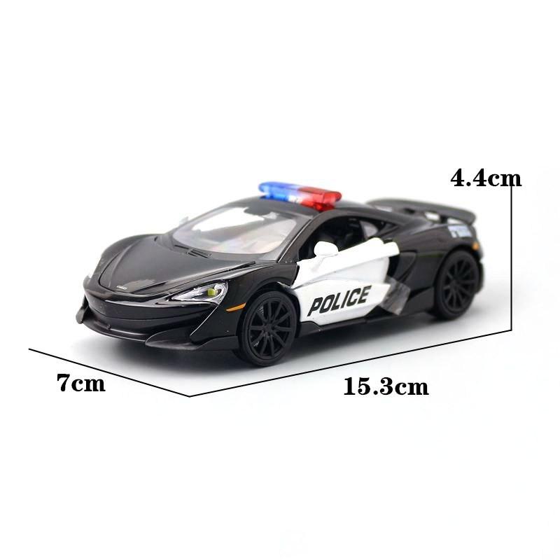 Alloy Scale 132 Maclaren 600lt Car Model With Light And Sound Features Gift
