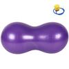 Peanut Ball Anti Burst Exercise Ball Multi-Function PVC Fitness Ball Non Slip Peanut Therapy Ball for Core Strength Training