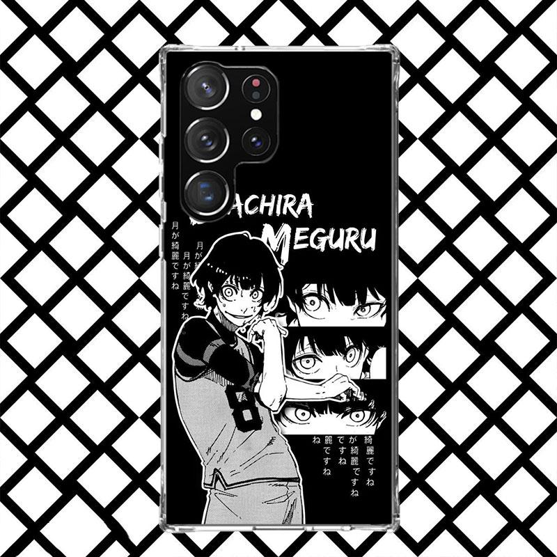 Blue Lock Bachira Meguru Phone Case for Samsung Galaxy S26 S25 Edge S24 S23 Ultra S22 Plus S21 FE S20 + Soft Cover Print Fundas