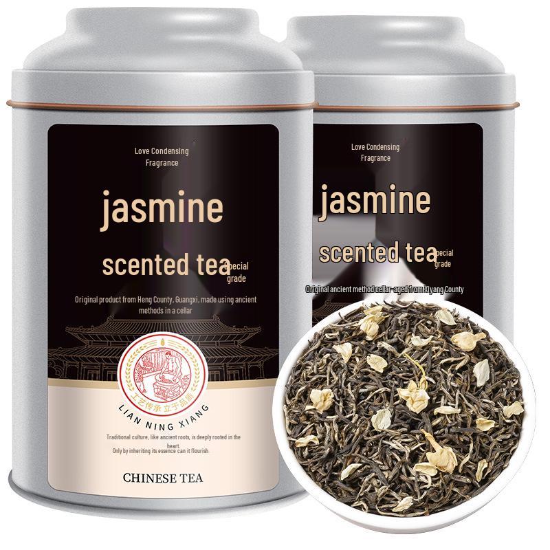 Love Condensing Jasmine Tea: Rich Aroma, Exquisite Tin Packaging