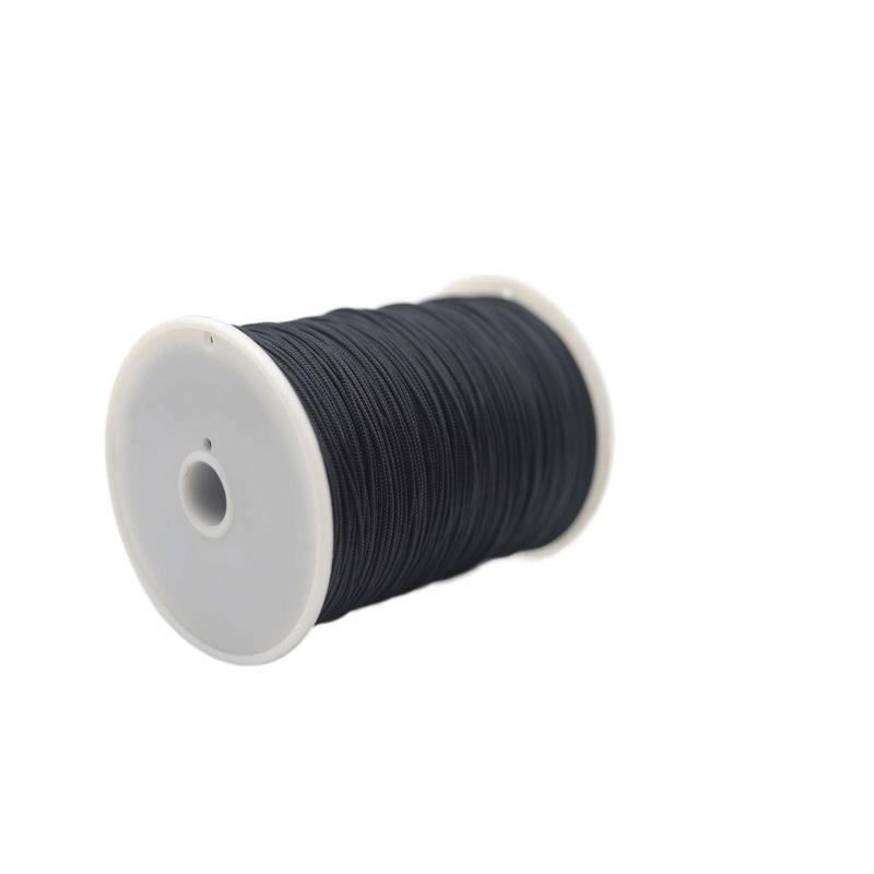 Corda Trecciata Ignifuga in Kevlar - Nera, 2mm, Resistente all'Usura, Alta Temperatura (560°C) Aramide.