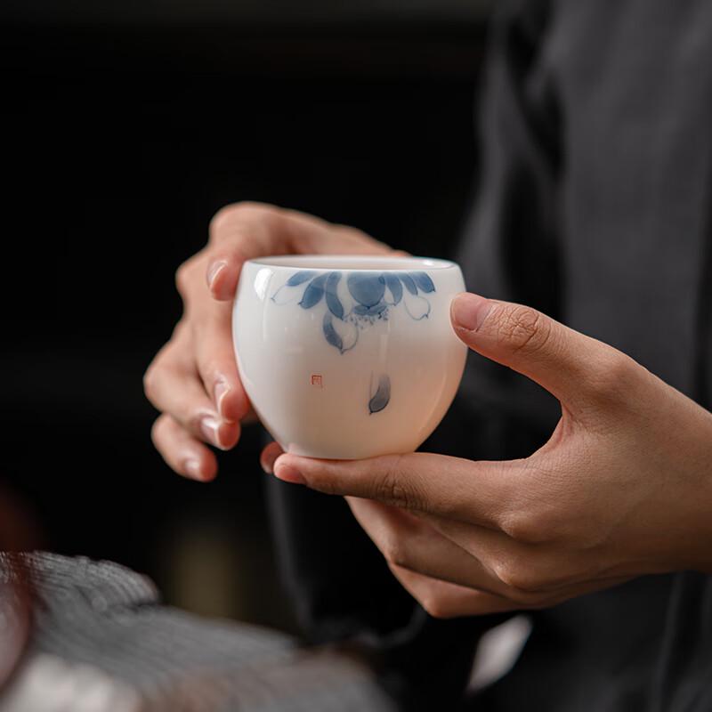 MULTIPOTENT Hand-Painted Ceramic Gongfu Tea Cup