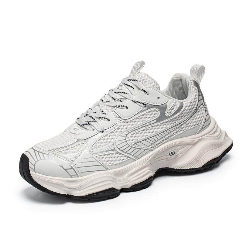 New ModelSpring And Autumn Dad Shoes Men'S Shoes Low-Top Lace-Up Spring And Summer Mesh Thin Comfortable And Lightweight Sports And Leisure Trendy