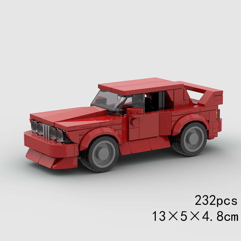City Technical Speed Pickup MOC Car M3 R32 Police Racing SUV Model Building Block Super Race Rally Vehicle brick Christmas Gift