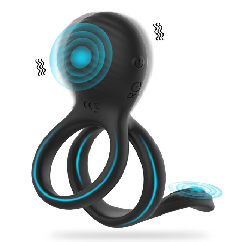 Men and Woman Wireless Remote Control Penis Rings Delay Ejaculation Cock Rings