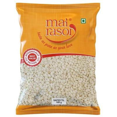 MAI RASOI Semillas de Sésamo Blanco/Safed Til 100g