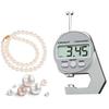 Precisions Digital Thickness Gauge High Accuracy Electronic Micrometer with Clear LCD Display Precise Thickness Meter