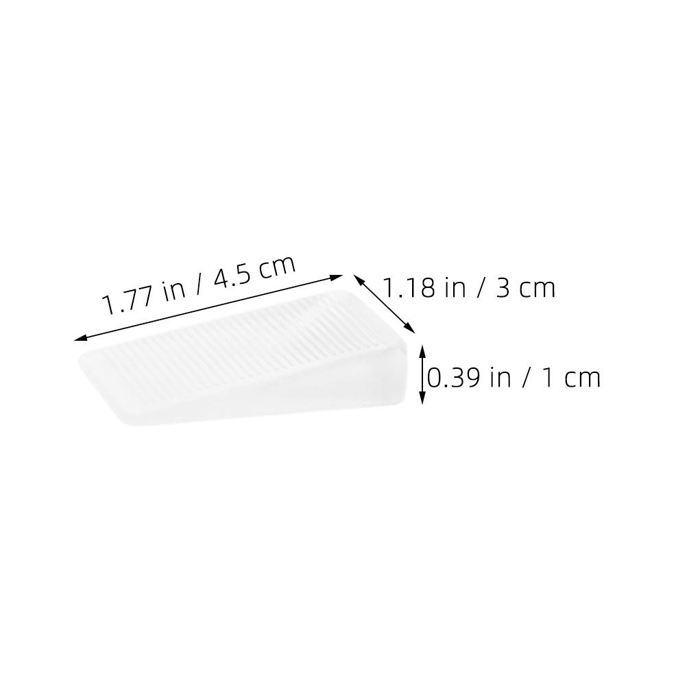 4 Stück Möbelnivellierer Tischkeile Toilettenkeile Heimwerker DIY-Bedarf Keile und Keile zum Nivellieren