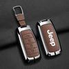 Compatible Jeep Key Case for Compass, Renegade, Cherokee, Grand Commander, Grand Cherokee
