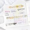 1pcs DIY Decoration Adhesive Tapes Japanese Sweetheart Mark Washi Tapes Masking Tapes Stickers Stationery
