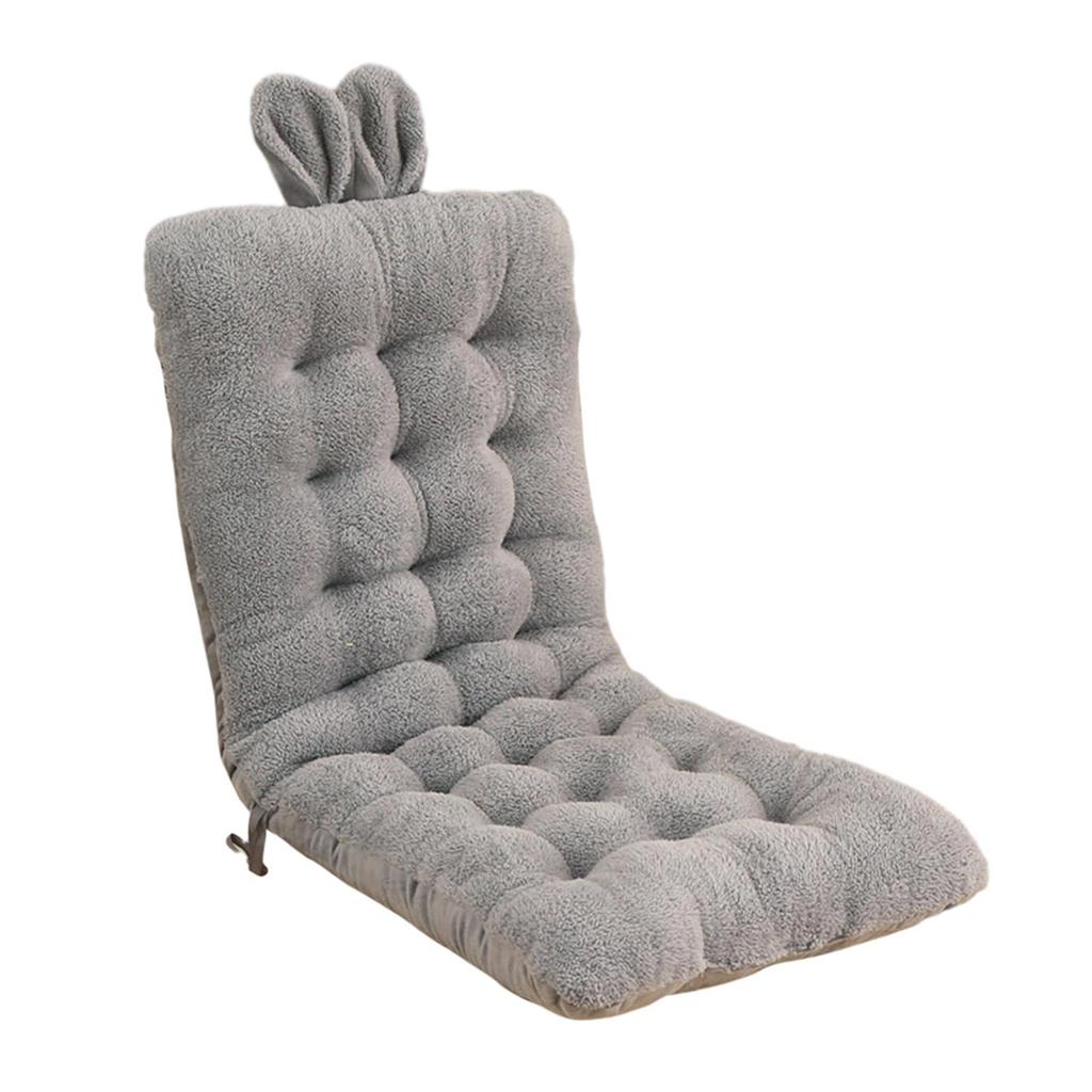 Office Chair Cushion with Fixing Band Cute Soft Chair Seat Pad Back Cushion with Ties for Dorm Bedroom Living Room Apartment Car