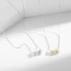 BELLA BOX I Love You 520 Gorgeous Elegant Pendant Necklace For Women Charm Wedding Engagement Gemstones Pearl Clavicle Chain Female Gifts