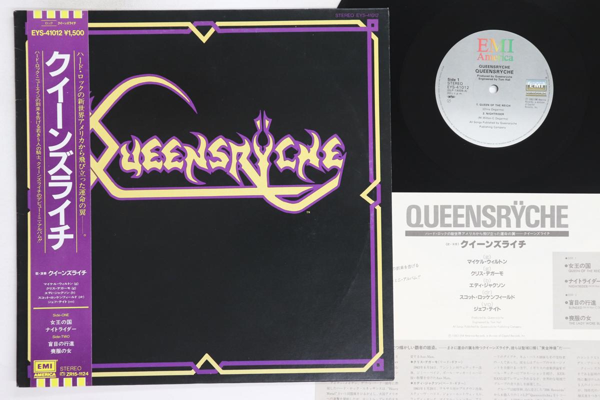 

12inch Record QUEENSRYCHE - Queensryche EYS41012 EMI AMERICA 1983 Japan Obi Metal Used