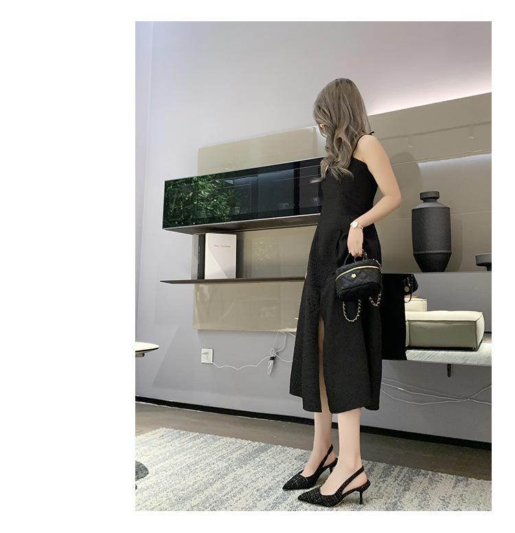 Inspired High Heel Sandals - Summer 2023 Pointed Toe Slip-On for Women