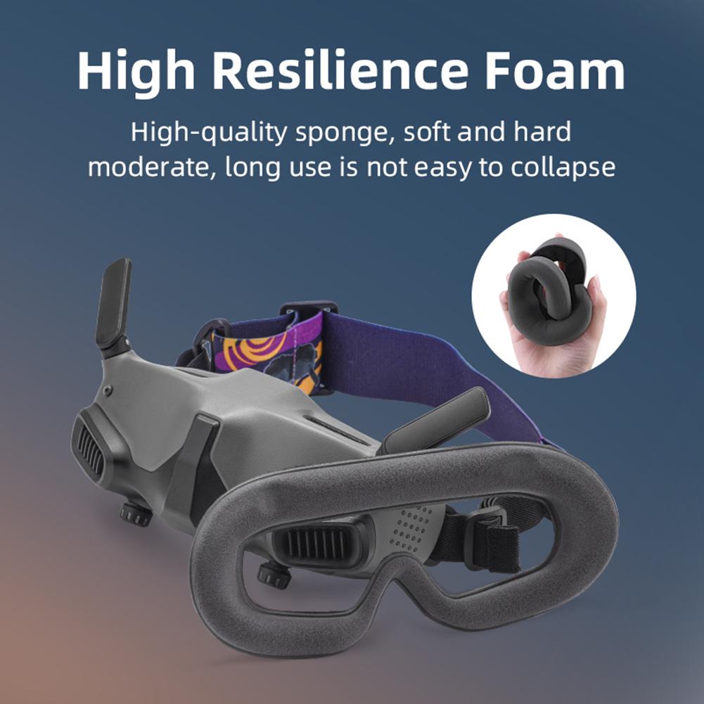 Sponge Foam Eye Pad for DJI Goggles 2 Eye Mask Lens Cover Replacement Face Cushion Pad Soft Face Padding for DJI AVATA Goggles 2