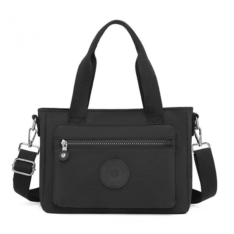 Nova moda de verão simples bolsa de ombro portátil de grande capacidade bolsa de pano bolsa mensageira casual leve