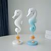 Mittelmeerstil Seepferdchen Dekoration Ornamente Bastelarbeiten Meeresstil Haus Büro Schreibtisch Schreibtisch Dekor Ornament Kindergeschenk