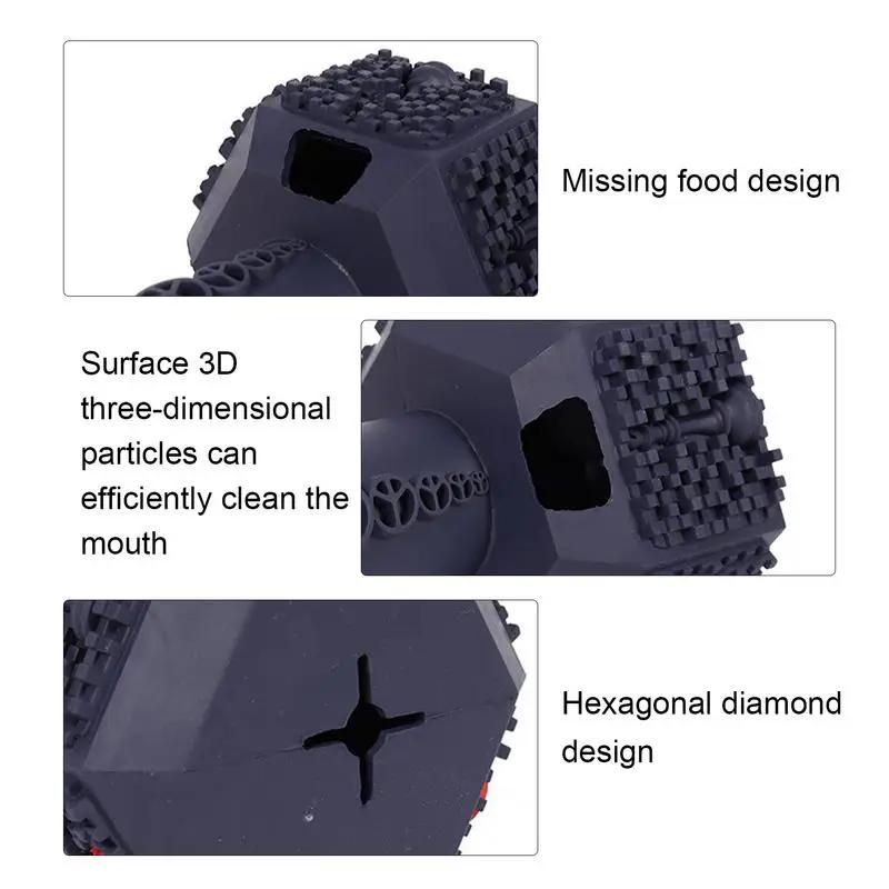 Robustes Hundekauspielzeug für große und mittelgroße Hunde Unzerbrechliches Zahnungspielzeug für Hunde Interaktives Dentalspielzeug für aggressive Kaugewohnheiten