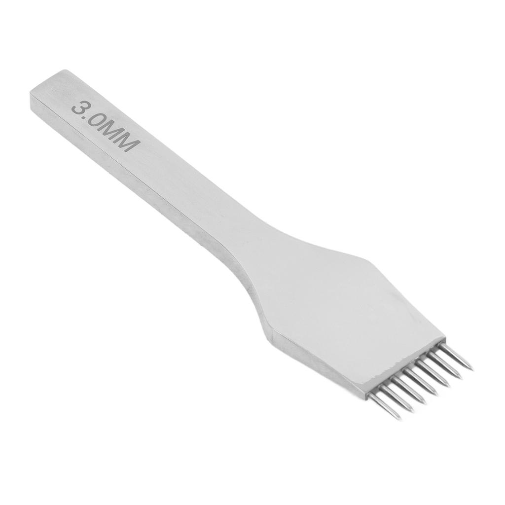 Leather Pricking Iron High Speed Steel Mirror Polished Round Cutting Leather Sewing Stamping