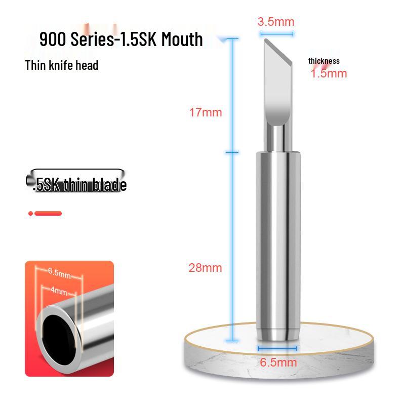 900 High Temp 400°C Soldering Iron Tip for 936 Station - Internal Heat, Constant Temp, K Horseshoe Tip