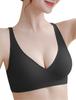 Seamless Bra Beautiful Night High Beautiful Breasts Daytime Armpit Fat Correction Cleavage No Room Sports Nursing Bra [Kusumi] Bra, Non-wired,