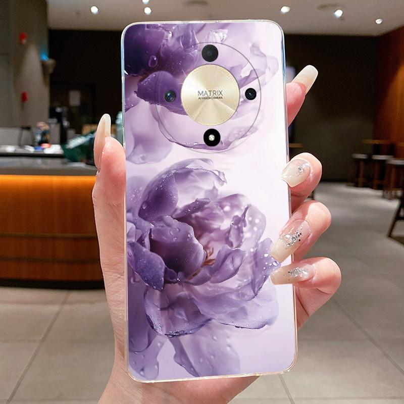 Casing For Honor X9b X9a Magic 6 5 Lite 5G Luxury Dragon Cute Cool Boys Girls Transparent Soft silicone Back Cover Phone Case