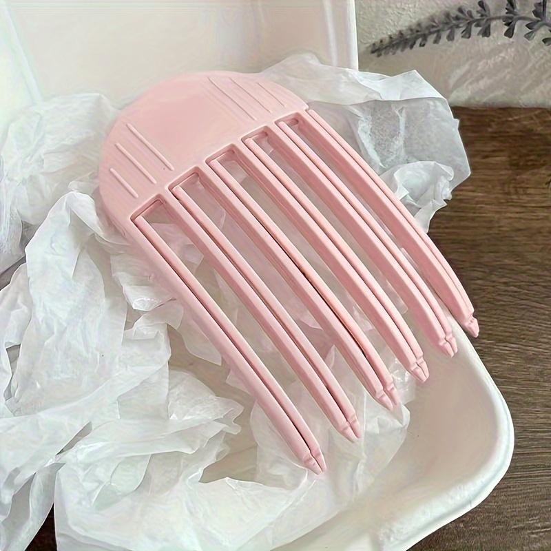 High Skull Top Wind Plastic Comb - Fluffy Hair Root Hair Clip for Forehead Bangs Styling - Lazy Person Traceless Artifact