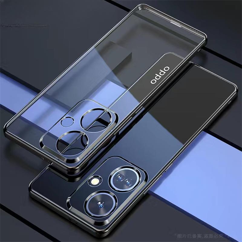 Ultra-thin Plating Silicone TPU Case For Realme GT 6T Neo 6 SE Electroplating Transparent Shockproof Back Cover For Realme GT Neo6 GT6 T 5G