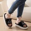 Fashion Casual Platform Slippers Women Home Spring Summer Cute Cartoon Designer Shoes Girls Fashion Indoor Outdoor Footwear Lightweight
