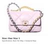 Chanel 19Bag Sheepskin Flap Bag Crossbody Bag Small Women's Pink AS1160-B04852-NG750