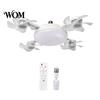 Smart Home Ceiling Fan 3/4/5 Blade with Light & Remote Control, 2-in-1 Silent LED Drone Foldable Blades, 3-Speed Dimmable E27 Socket for Bedroom