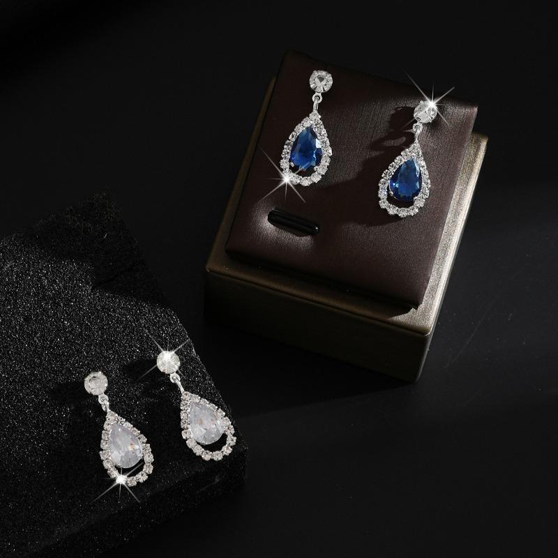 Water Drop Pendant Earrings Temperament Personality Simple Versatile Commuter Earrings Women's Accessories