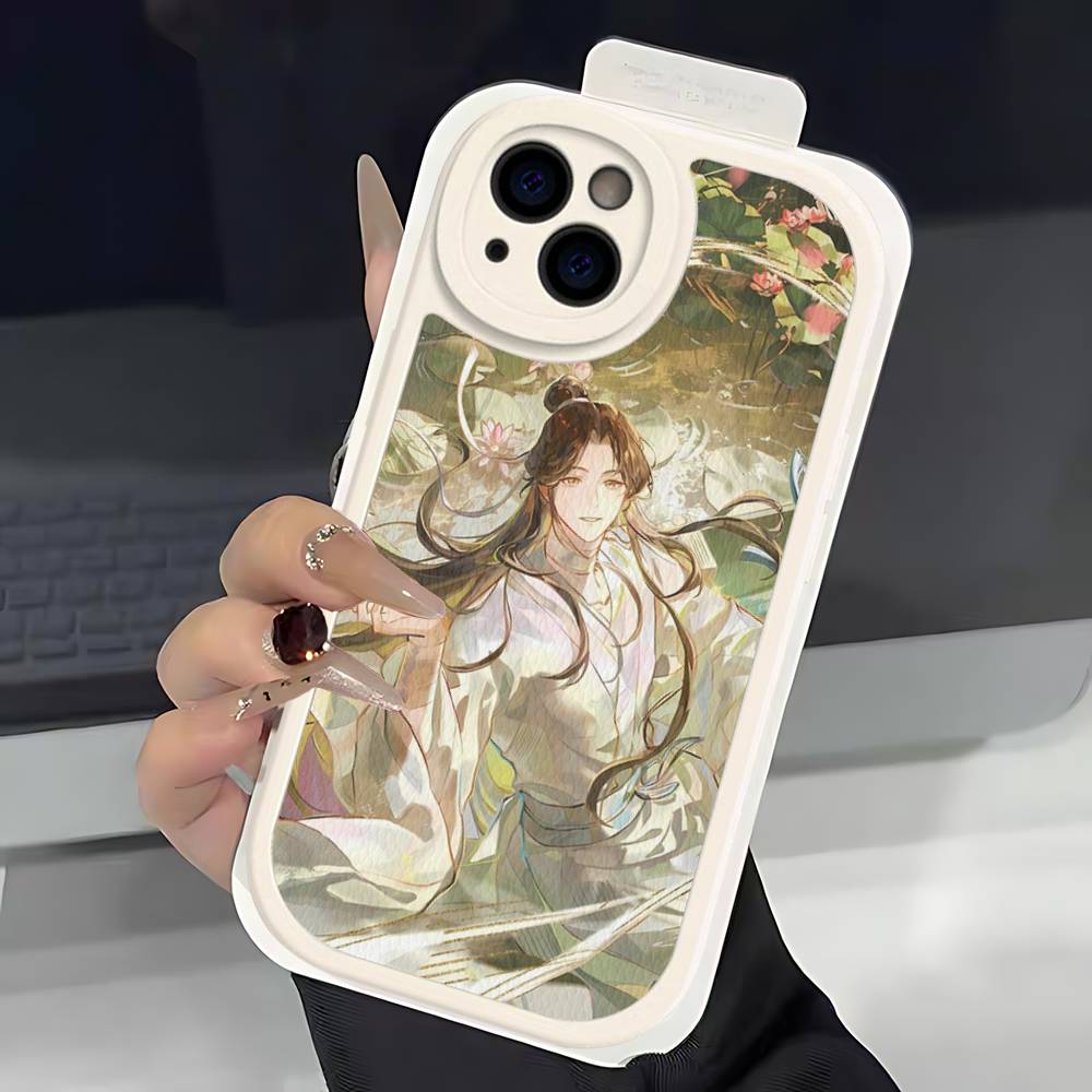 Popular Danmei Anime H-Heaven O-OfficialS B-Blessing Phone Cover For IPhone 16 15 14 13 12 11 Pro Max Plus Leather Soft Case