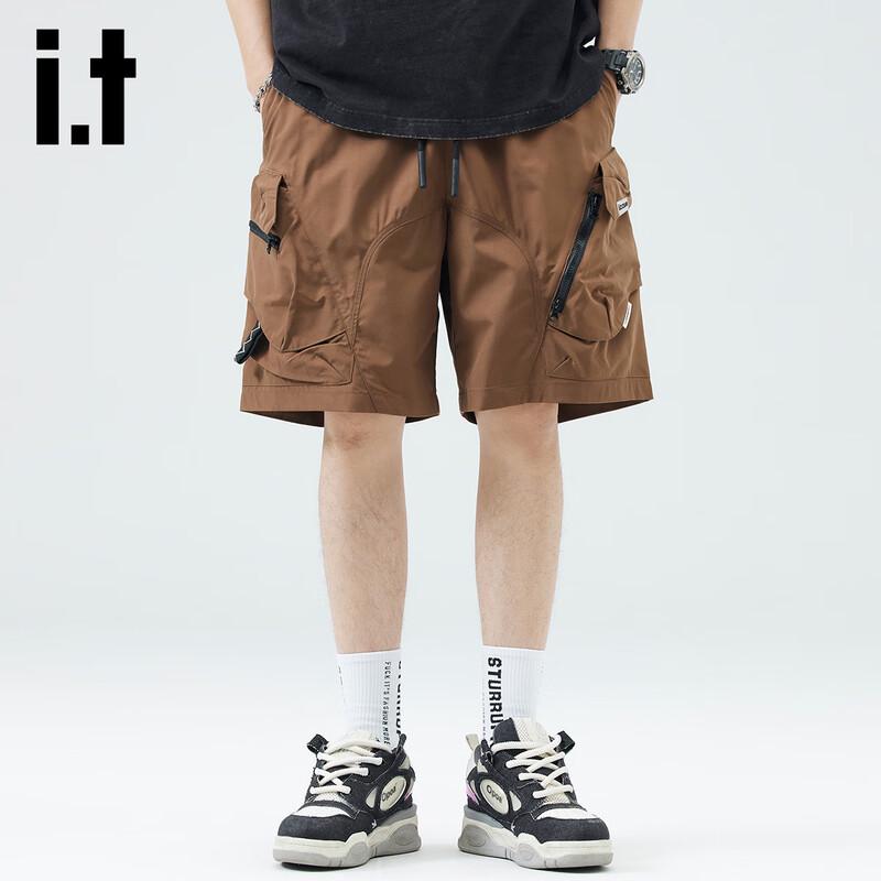 Izzueit Men s Ice Silk Cargo Shorts 4XL