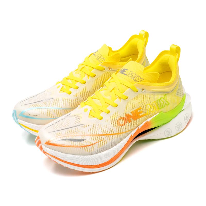 

onemix 2025 Orca Man Амортизирующие кроссовки для бега Тренировочная спортивная обувь для активного отдыха Нескользящие износостойкие зимние мужские кроссовки 42 жёлтый