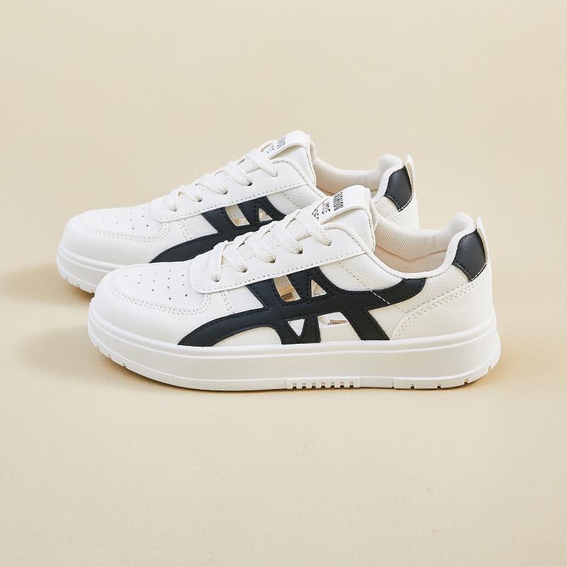 

New sneakers - Korean casual shoes soft elastic shock-absorbing non-slip arch support breathable mesh thick bottom heightening casual sneakers 40 бежевый